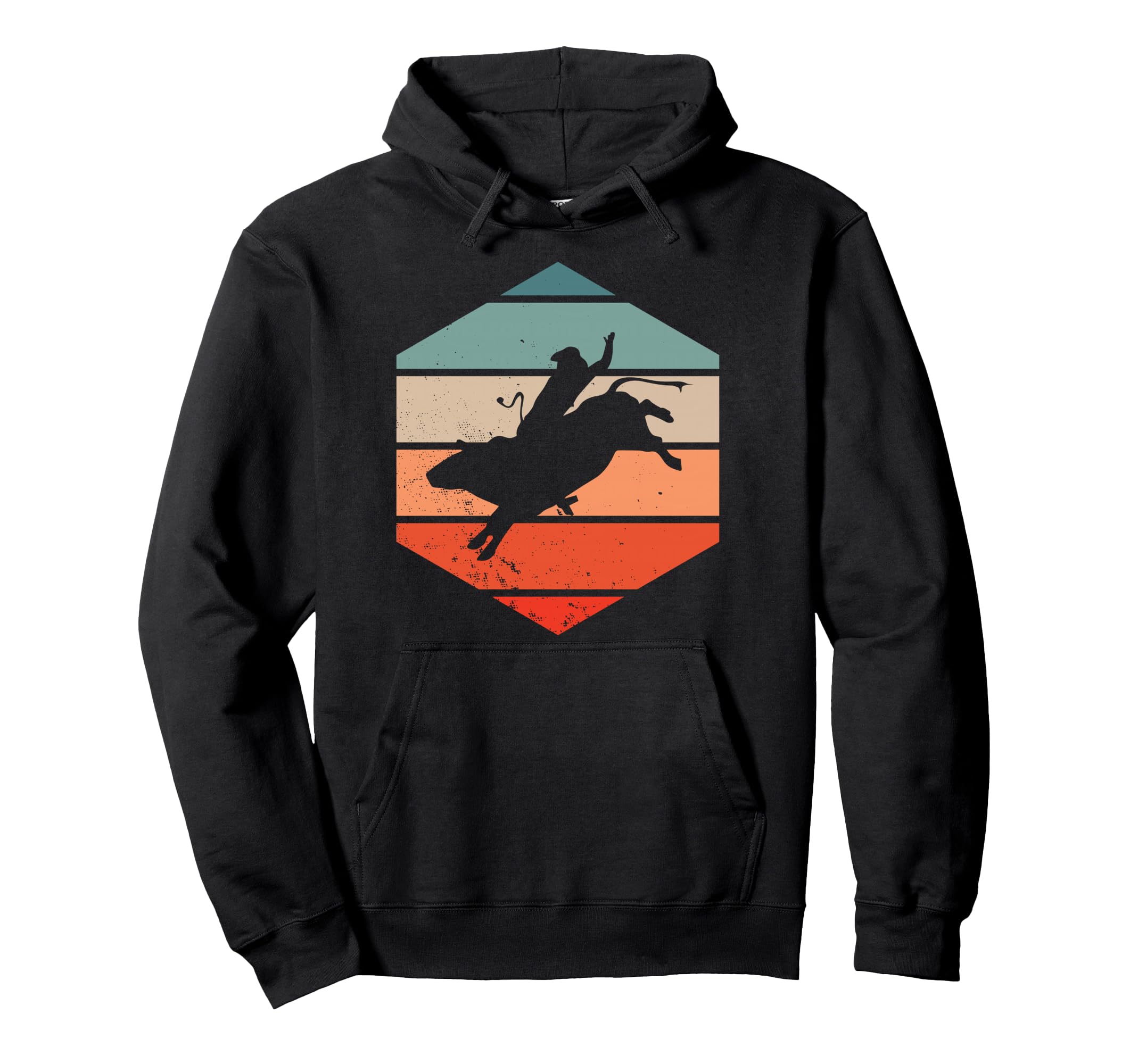 Bull Riding I Cowboy I Western Rodeo Hoodie - Streetwear Style Men Women - T-Shirt, Sweatshirt, Hoodie