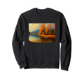 Oil Painting Art Autumn Landscape Sweatshirt - Streetwear Style Men Women - T-Shirt, Sweatshirt, Hoodie