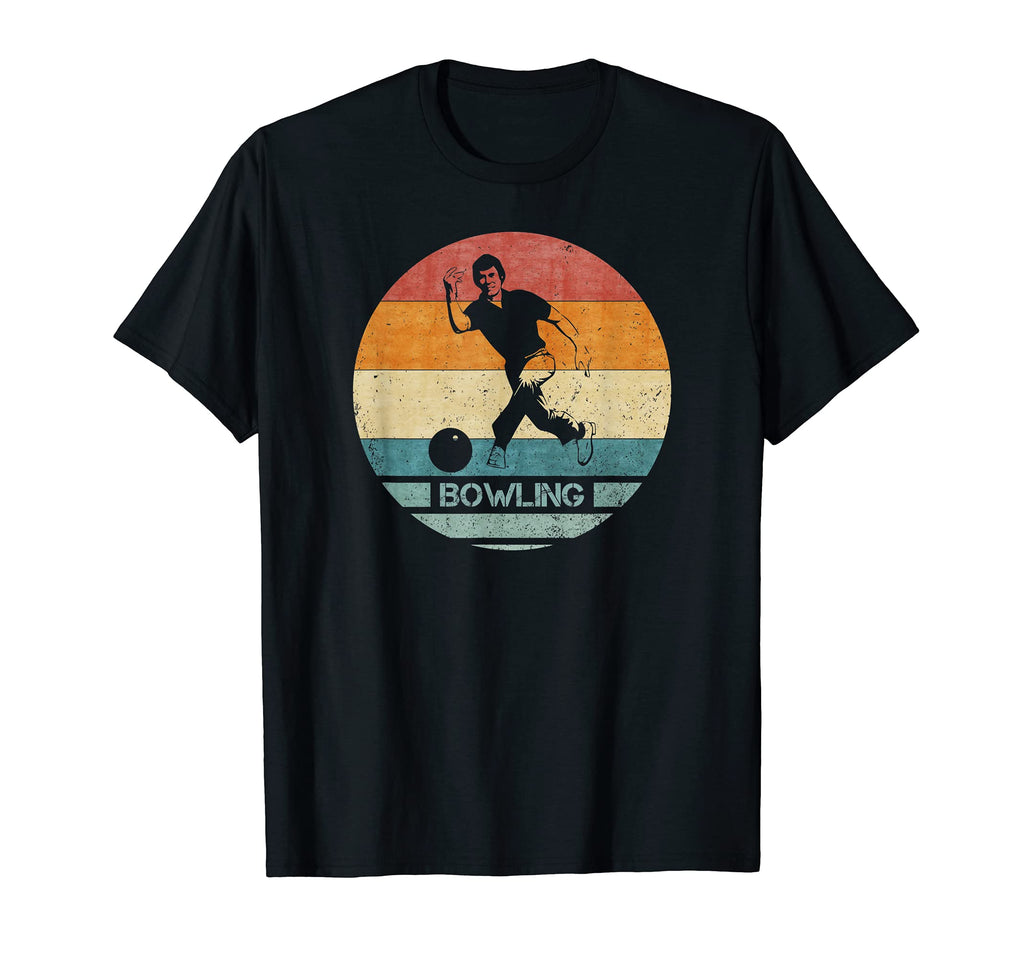 Bowling Player Bowler Silhouette T-Shirt - Fun Novelty Design Unisex - T-Shirt, Sweatshirt, Hoodie