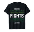 Nobody Fights Alone Green Mental Health T-Shirt - Streetwear Style Unisex - T-Shirt, Sweatshirt, Hoodie