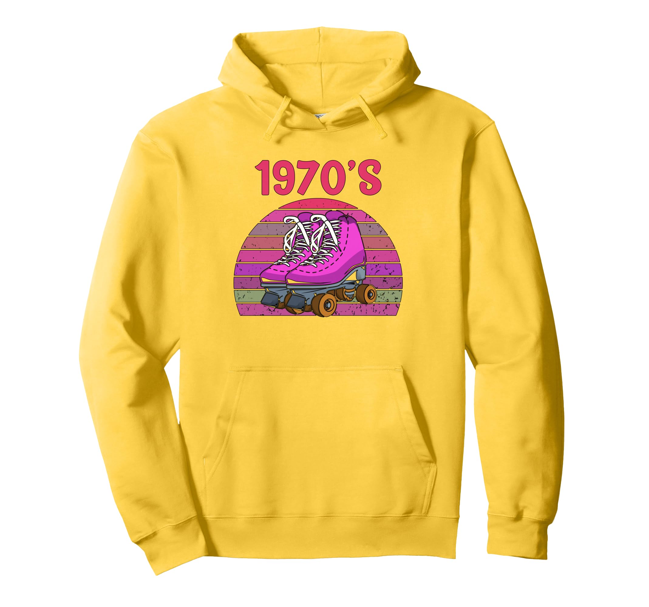 70S Roller Skating Skate Roller Hoodie - Streetwear Style for Adults - T-Shirt, Sweatshirt, Hoodie