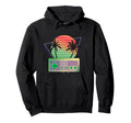 80S Retrowave Synthwave Gamer Hoodie - Fun Novelty Design for Adults - T-Shirt, Sweatshirt, Hoodie