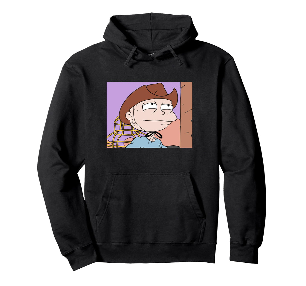 Rugrats Tommy Cowboy Close Up Hoodie - Casual Everyday Wear for Adults - T-Shirt, Sweatshirt, Hoodie