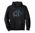 Truck Old School American Pickup Farm Hoodie - Custom Art Print Unisex - T-Shirt, Sweatshirt, Hoodie
