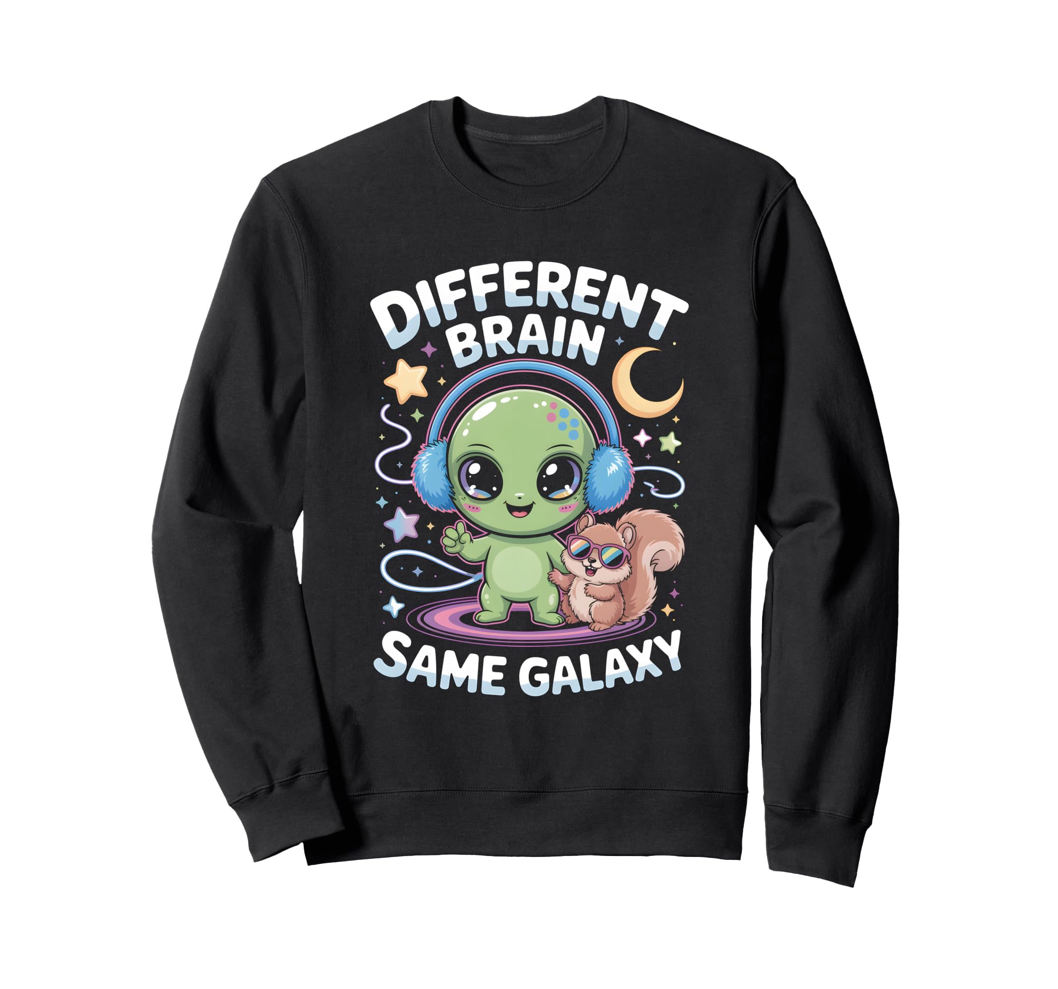 Neurodiverse Different Brain Same Sweatshirt - Novelty Apparel Men Women - T-Shirt, Sweatshirt, Hoodie