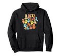 Anti Social Dads Club Introvert Mens Hoodie - Aesthetic Graphic Unisex - T-Shirt, Sweatshirt, Hoodie