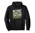 We Fight Only Together Minority Mental Hoodie - Trendy Graphic Unisex - T-Shirt, Sweatshirt, Hoodie