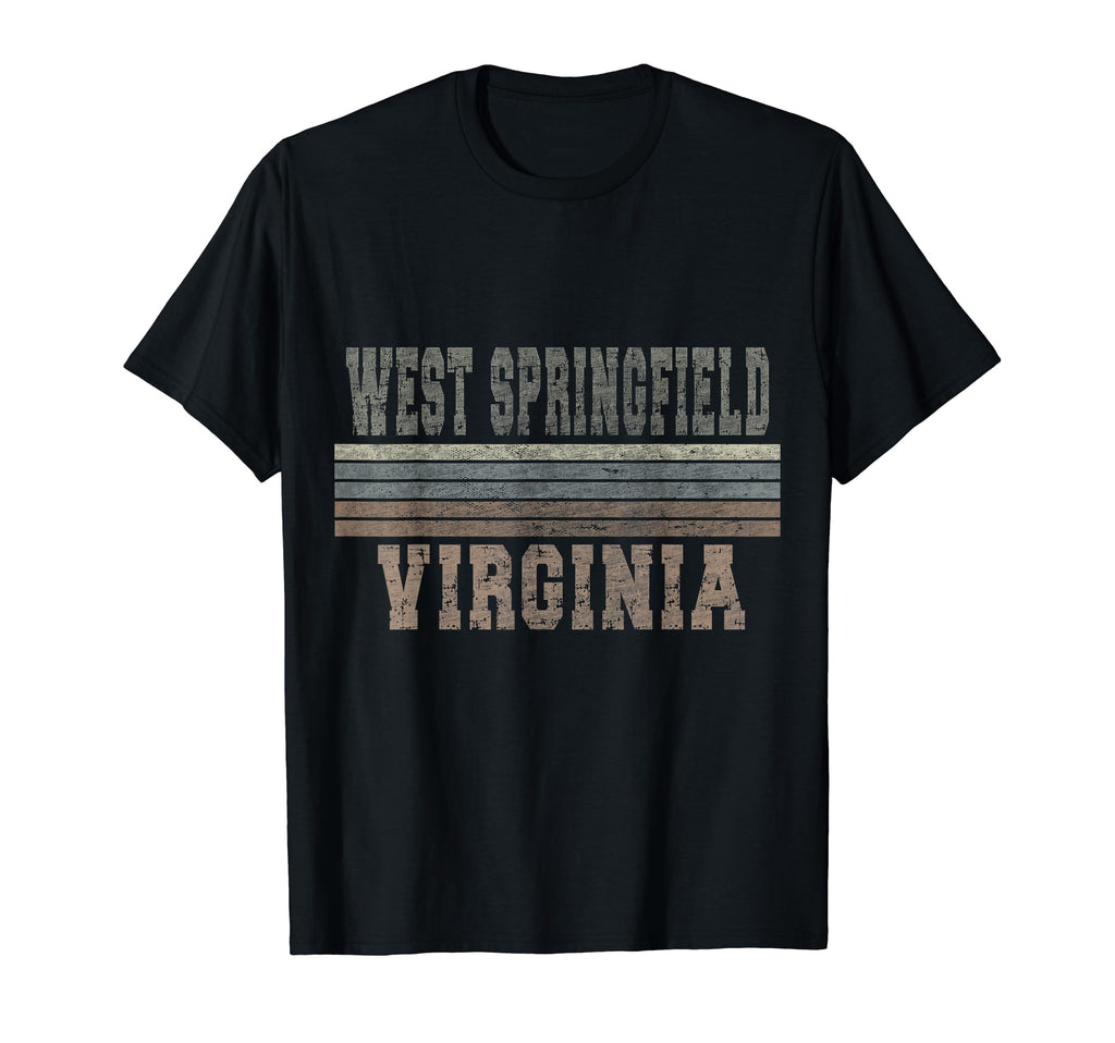 West Springfield Virginia T-Shirt - Custom Art Print Men Women - T-Shirt, Sweatshirt, Hoodie