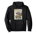 Samurai Warrior Japanese Art Distressed Hoodie - Trendy Graphic Men Women - T-Shirt, Sweatshirt, Hoodie