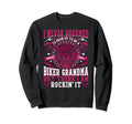 Motorcycle Grandma Biker Sweatshirt - Streetwear Style for Adults - T-Shirt, Sweatshirt, Hoodie