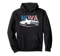 1966 1967 Nova Ss Pro Touring Rearview Hoodie - Trendy Graphic for Adults - T-Shirt, Sweatshirt, Hoodie
