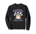 Professional Overthinker Owl Doing My Sweatshirt - Custom Art Print Unisex - T-Shirt, Sweatshirt, Hoodie