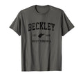 Beckley West Virginia Wv Sports Black T-Shirt - Streetwear Style for Adults - T-Shirt, Sweatshirt, Hoodie