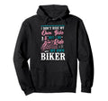 Motorcycle Biker Female I Dont Ride My Hoodie - Trendy Graphic Men Women - T-Shirt, Sweatshirt, Hoodie