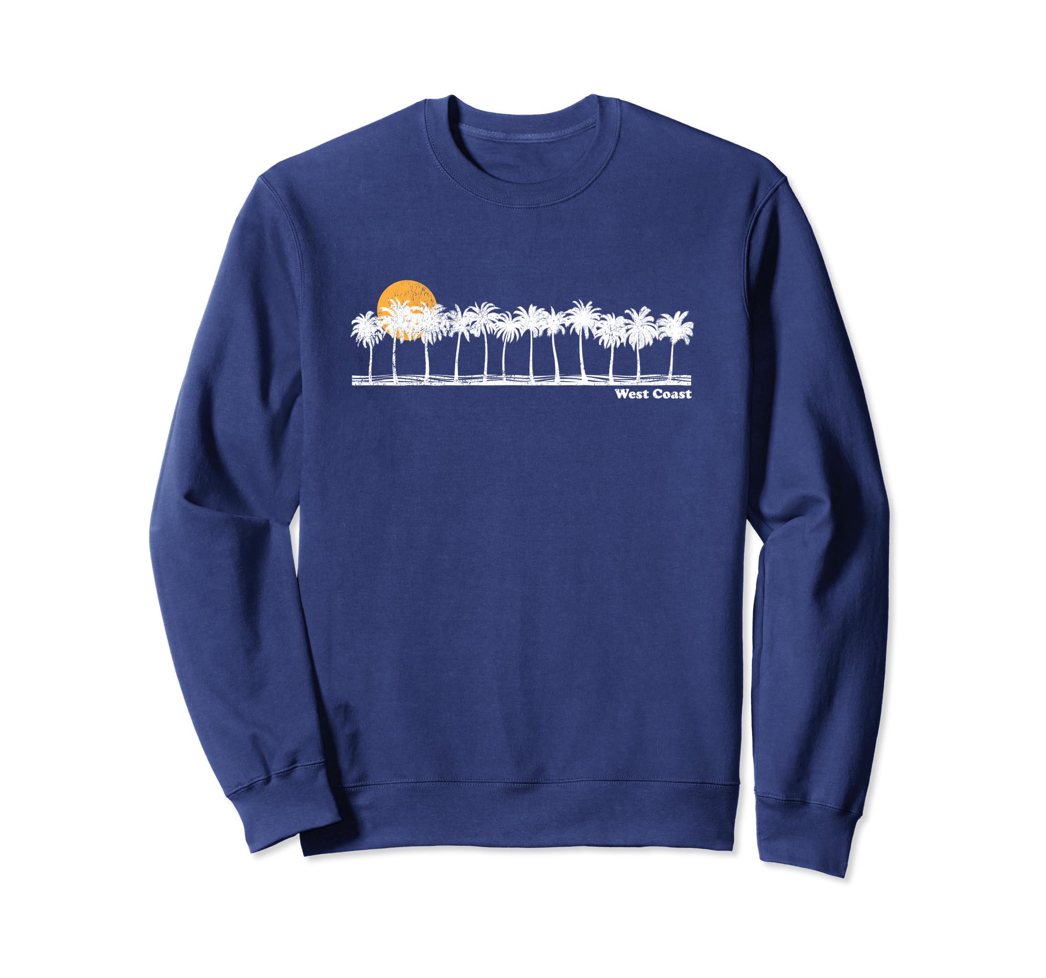 West Coast 70S Throwback Sweatshirt - Casual Everyday Wear Unisex - T-Shirt, Sweatshirt, Hoodie