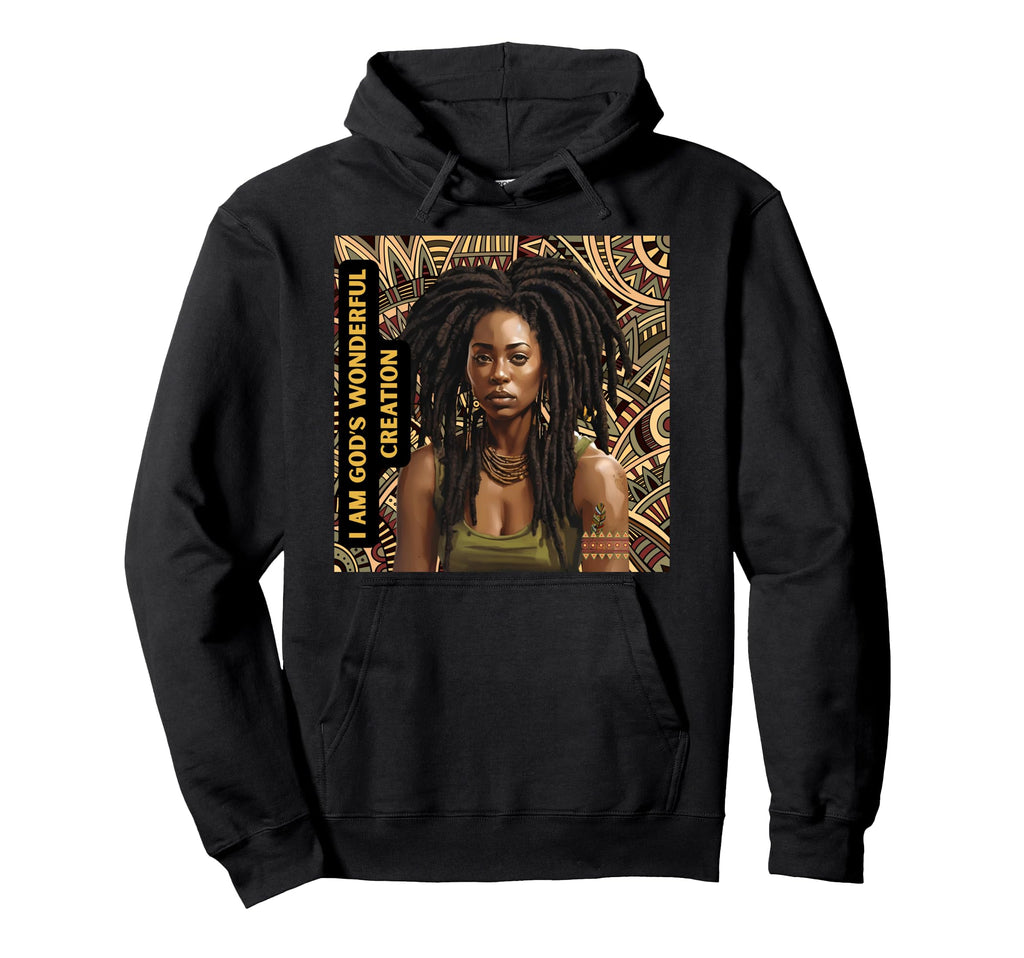 Self Love I Am Gods Wonderful Hoodie - Casual Everyday Wear for Adults - T-Shirt, Sweatshirt, Hoodie