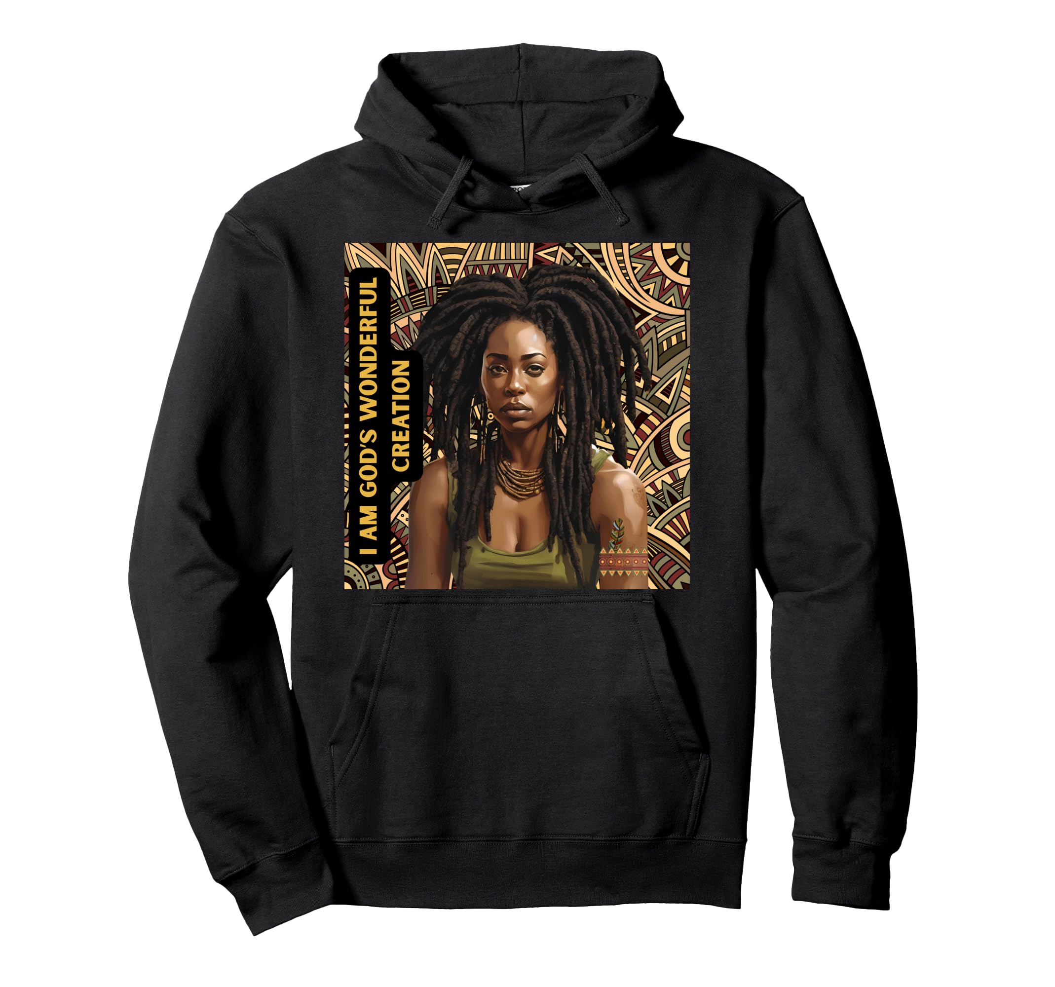 Self Love I Am Gods Wonderful Hoodie - Casual Everyday Wear for Adults - T-Shirt, Sweatshirt, Hoodie