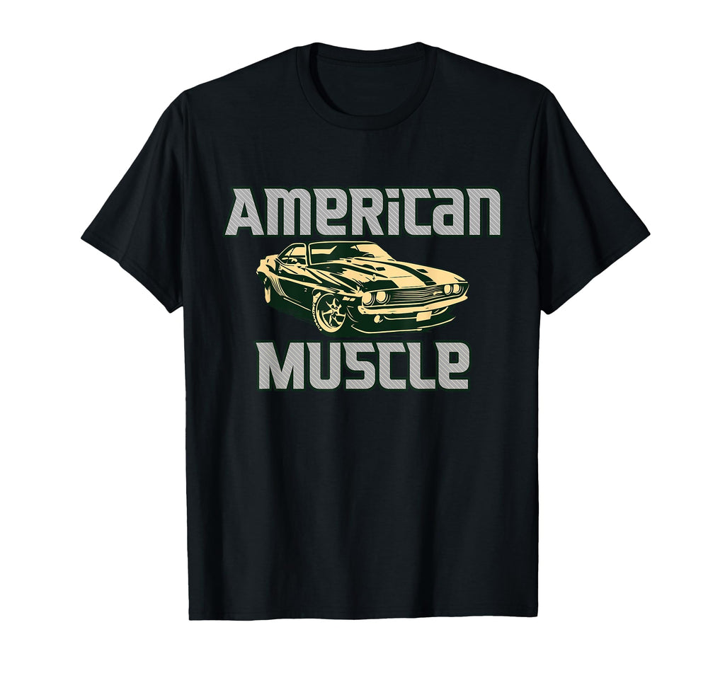 American Muscle Car Car T-Shirt - Aesthetic Graphic for Adults - T-Shirt, Sweatshirt, Hoodie