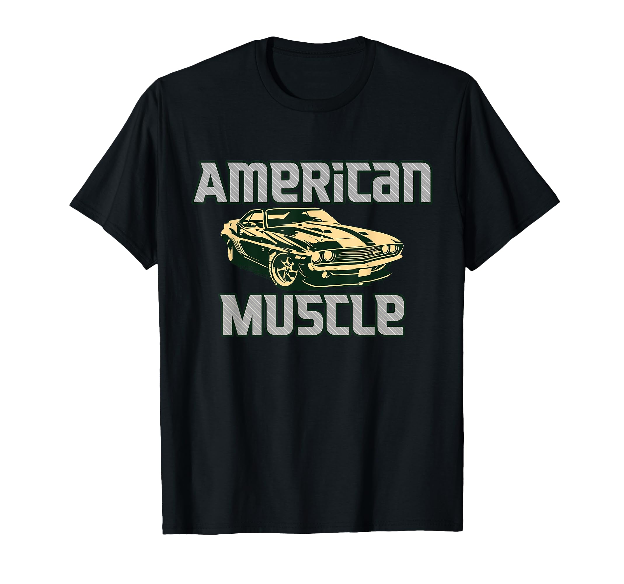 American Muscle Car Car T-Shirt - Aesthetic Graphic for Adults - T-Shirt, Sweatshirt, Hoodie