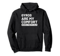 Gyros Self Care Greek Food Fans Food Hoodie - Aesthetic Graphic Unisex - T-Shirt, Sweatshirt, Hoodie