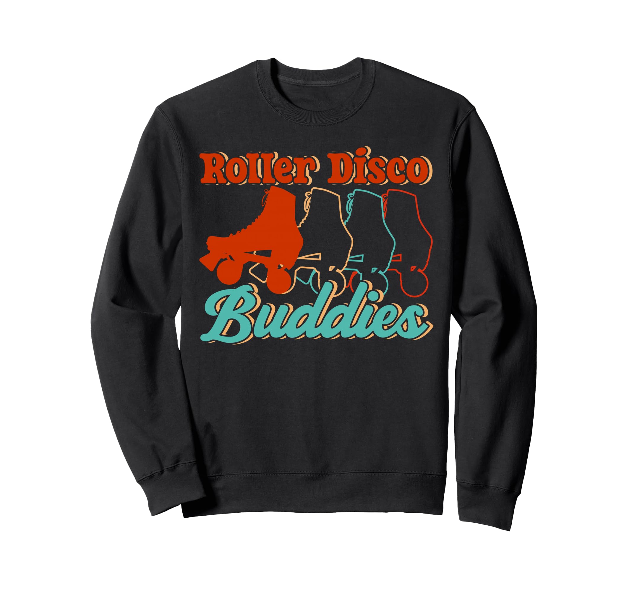 Roller Skating Skate 1970S Roller Sweatshirt - Unique Graphic for Adults - T-Shirt, Sweatshirt, Hoodie