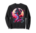 Vaporwave Geisha 80S Synthwave 33 Sweatshirt - Minimalist Print for Adults - T-Shirt, Sweatshirt, Hoodie