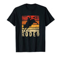 Rodeo Bull Rider Sunset Cowboys T-Shirt - Fun Novelty Design Men Women - T-Shirt, Sweatshirt, Hoodie