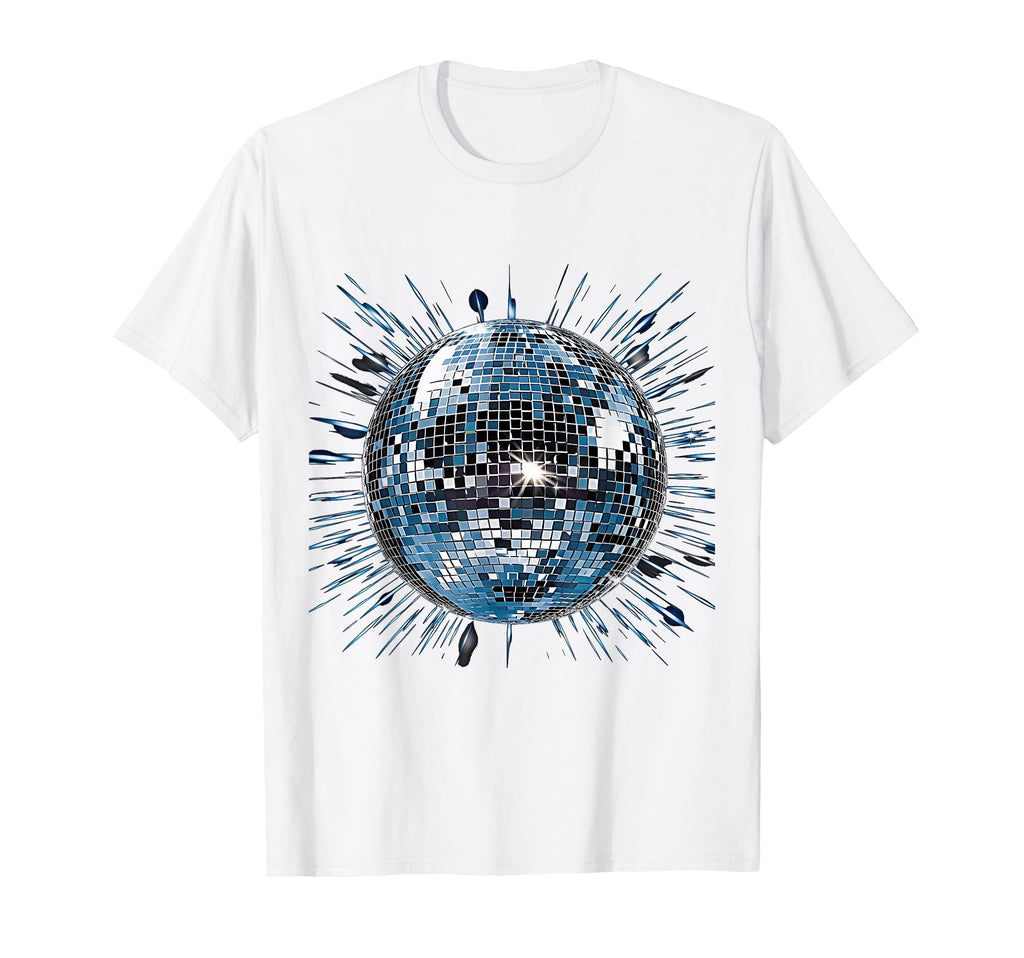 Disco Ball House Discoball Party T-Shirt - Trendy Graphic Men Women - T-Shirt, Sweatshirt, Hoodie