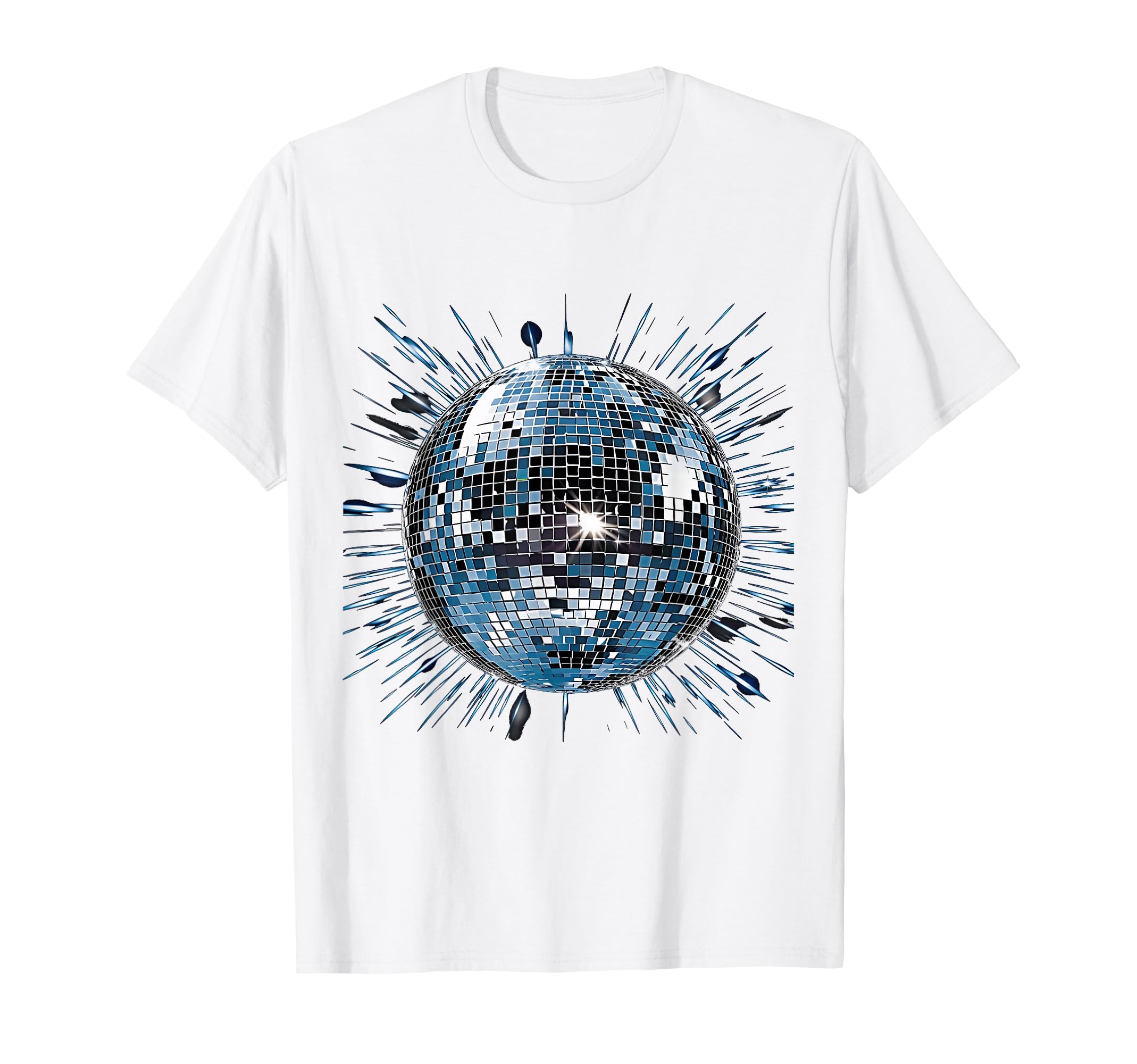 Disco Ball House Discoball Party T-Shirt - Trendy Graphic Men Women - T-Shirt, Sweatshirt, Hoodie