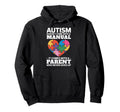 Autism Mom Dad Autistic Child Family Hoodie - Graphic Print for Adults - T-Shirt, Sweatshirt, Hoodie