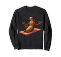 Meditation Cockroach Yoga Pose Sweatshirt - Minimalist Print for Adults - T-Shirt, Sweatshirt, Hoodie