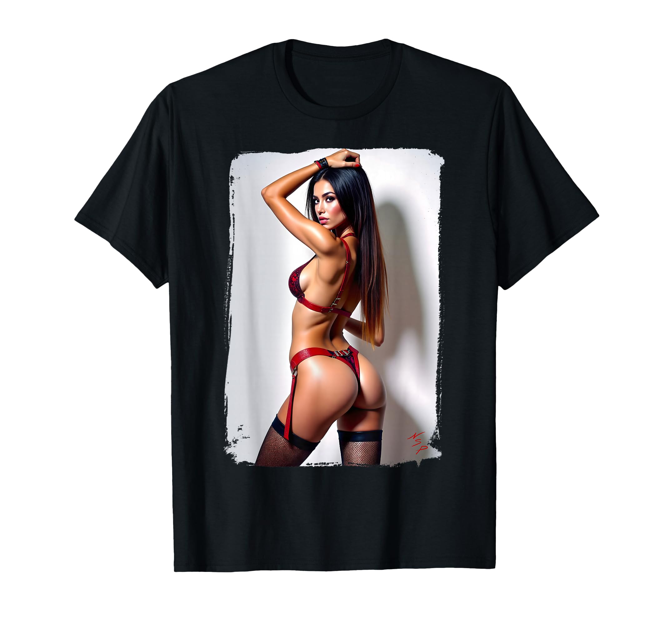 Hot Sexy Booty Bikini Model 2 T-Shirt - Trendy Graphic for Adults - T-Shirt, Sweatshirt, Hoodie
