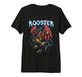 Rooster 90S Heavy Metal Rooster Bird T-Shirt - Minimalist Print Unisex - T-Shirt, Sweatshirt, Hoodie