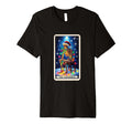 Overthinker Tarot Card Skeleton Skull T-Shirt - Unique Graphic Men Women - T-Shirt, Sweatshirt, Hoodie