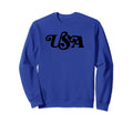 Usa Typography Patriotic 4Th July Sweatshirt - Graphic Print for Adults - T-Shirt, Sweatshirt, Hoodie