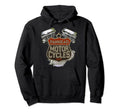 1952 Panhead Motorcycle Distressed Hoodie - Custom Art Print for Adults - T-Shirt, Sweatshirt, Hoodie