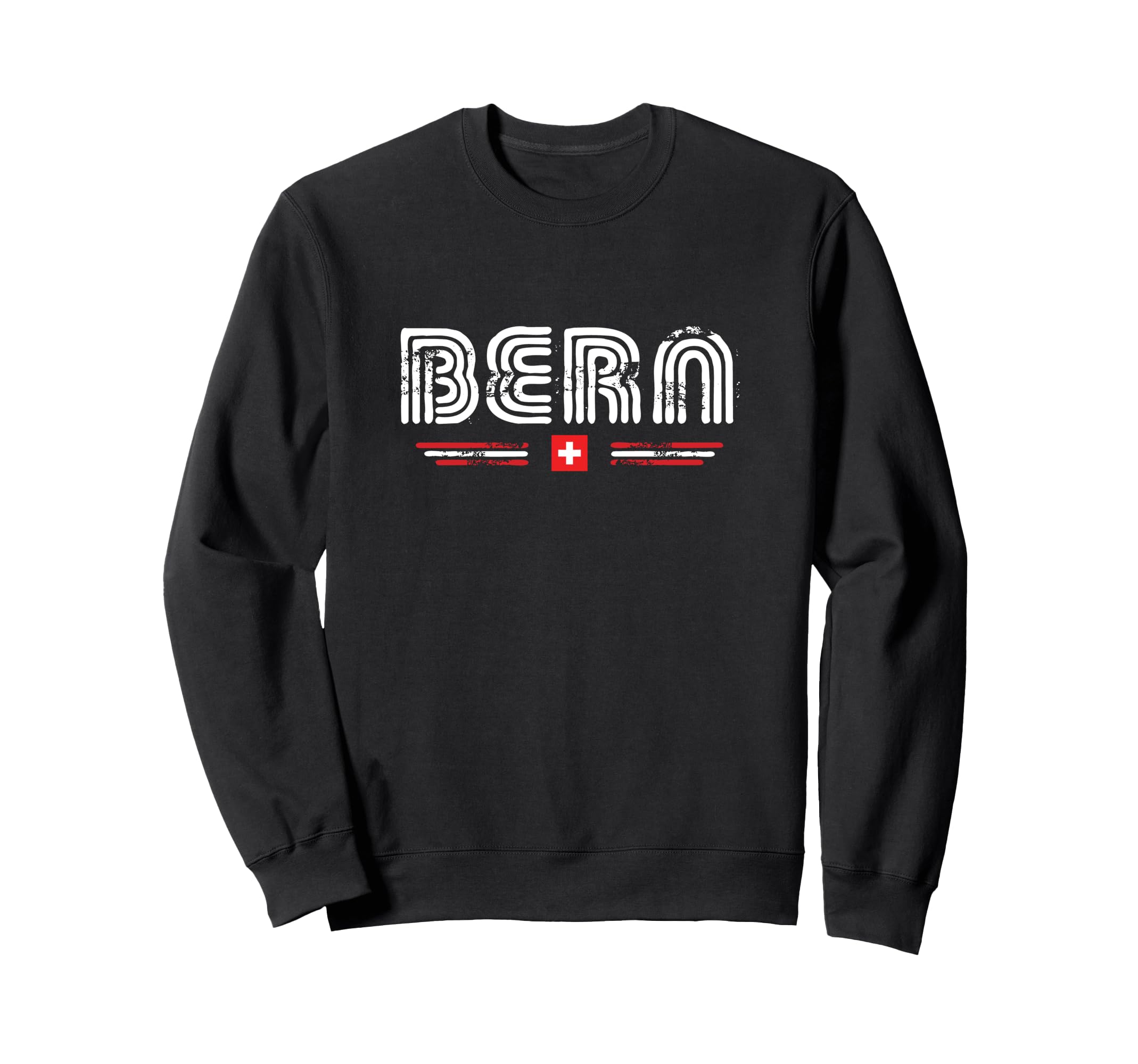 Bern Switzerland 70S 80S Type Sweatshirt - Minimalist Print Men Women - T-Shirt, Sweatshirt, Hoodie