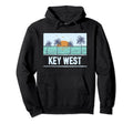 Key West Florida Tropical Sunset Beach Hoodie - Custom Art Print Men Women - T-Shirt, Sweatshirt, Hoodie