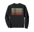 West Pensacola Florida West Sweatshirt - Minimalist Print Men Women - T-Shirt, Sweatshirt, Hoodie