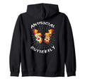 Antisocial Butterfly Gift T-Shirt - Novelty Apparel for Adults - T-Shirt, Sweatshirt, Hoodie