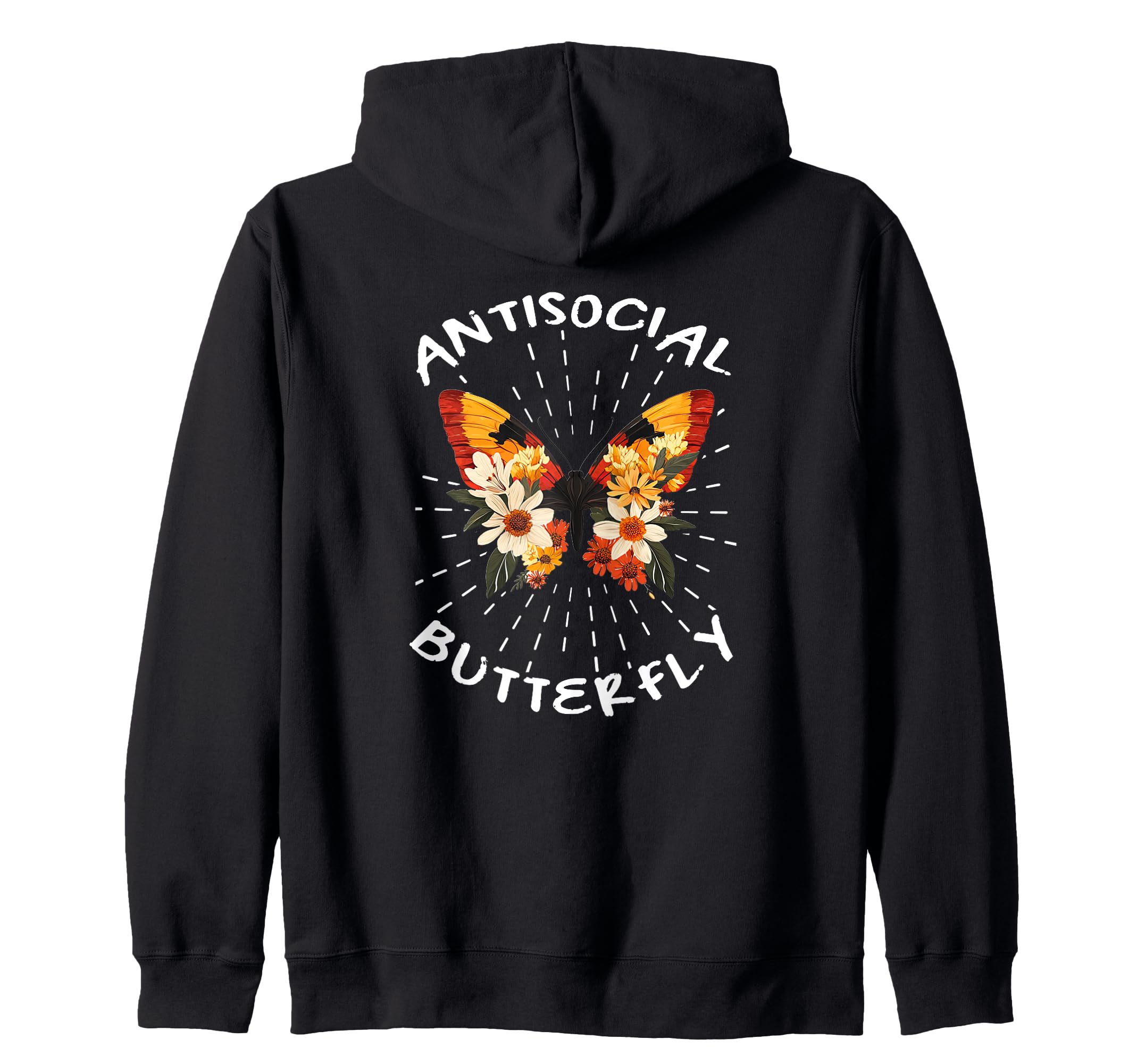 Antisocial Butterfly Gift T-Shirt - Novelty Apparel for Adults - T-Shirt, Sweatshirt, Hoodie