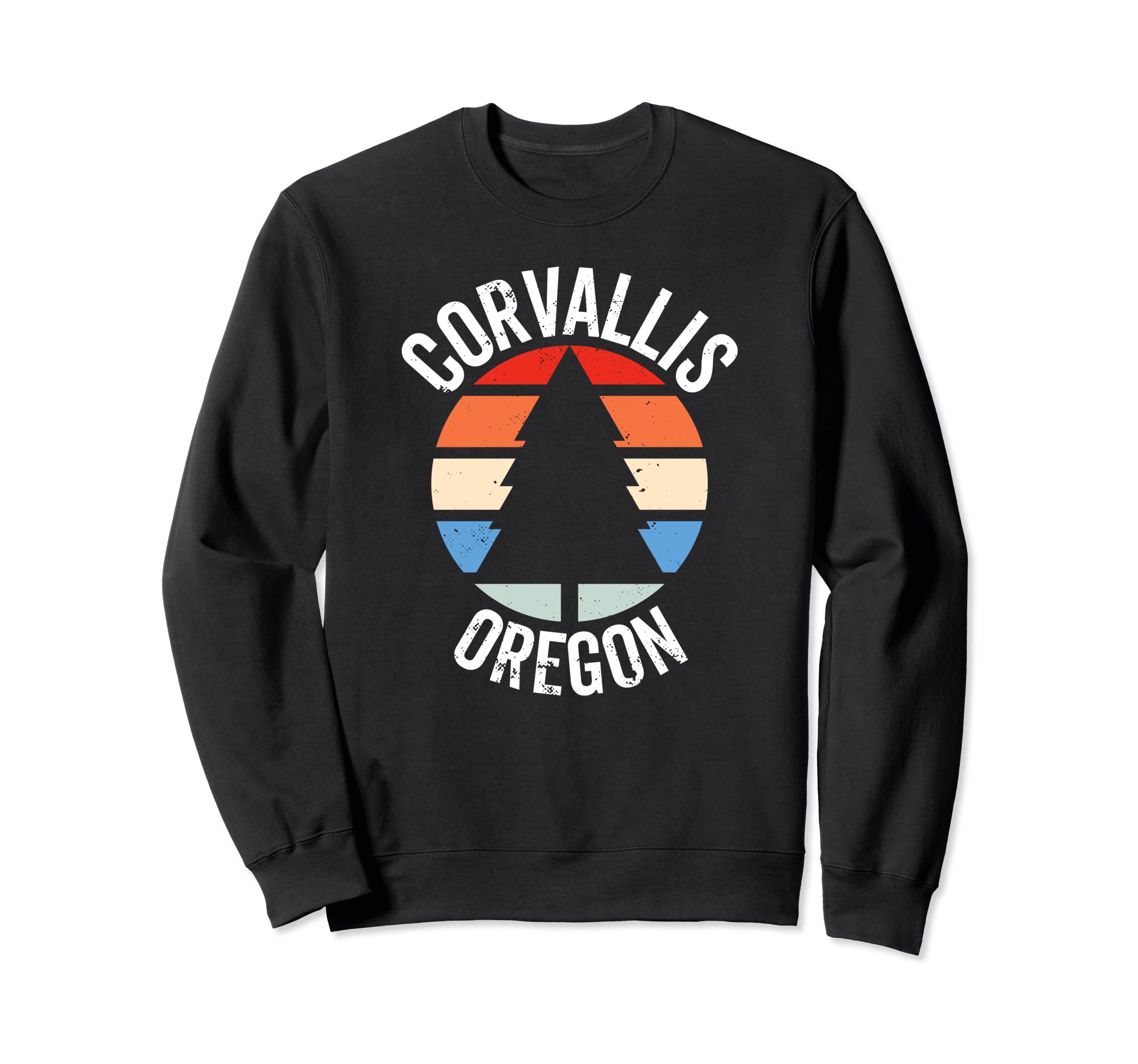 Corvallis Oregon Or 80S 70S Sweatshirt - Minimalist Print Men Women - T-Shirt, Sweatshirt, Hoodie