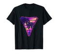 Synthwave Vaporwave Triangle Palm Trees T-Shirt - Novelty Apparel Unisex - T-Shirt, Sweatshirt, Hoodie