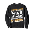 Meditation Yoga Spiritual Peace Sweatshirt - Novelty Apparel Men Women - T-Shirt, Sweatshirt, Hoodie