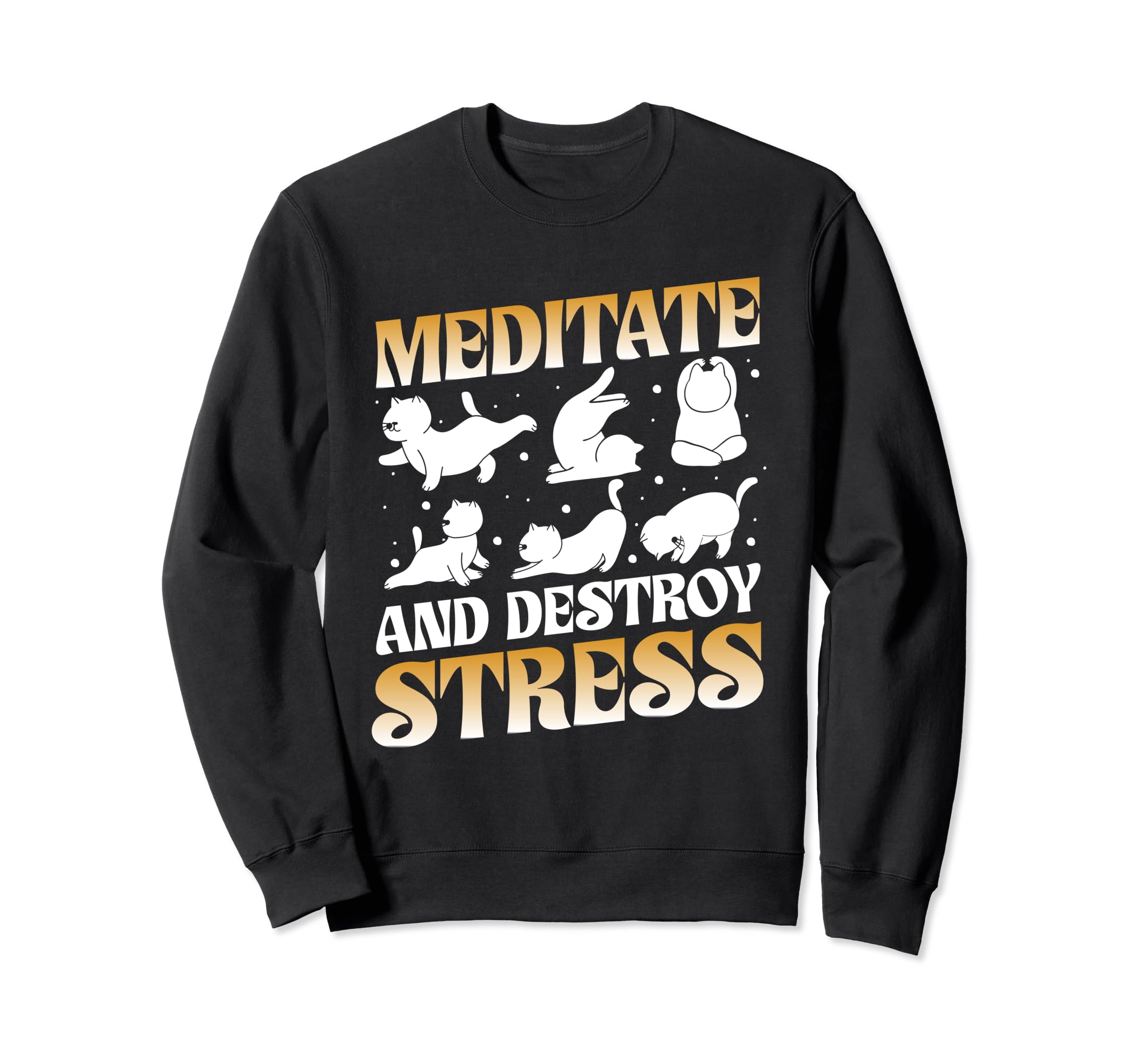 Meditation Yoga Spiritual Peace Sweatshirt - Novelty Apparel Men Women - T-Shirt, Sweatshirt, Hoodie