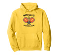 West Allis Pickleball Club Pickle Ball Team Hoodie - Trendy Graphic Unisex - T-Shirt, Sweatshirt, Hoodie