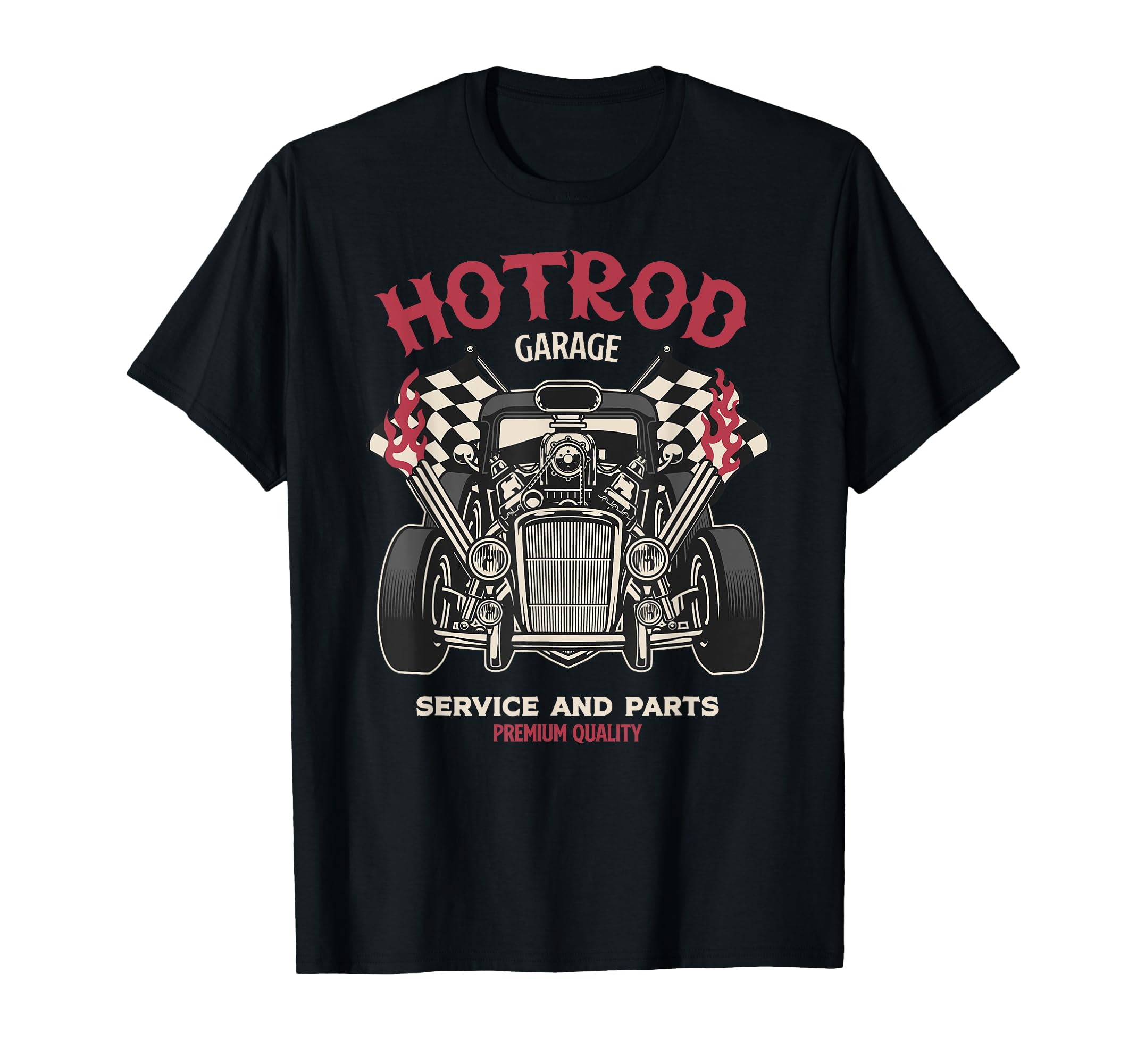 Hotrod Custom Car American Car T-Shirt - Novelty Apparel Unisex - T-Shirt, Sweatshirt, Hoodie
