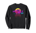 Harris Walz 24 Synthwave Outrun Sweatshirt - Fun Novelty Design Men Women - T-Shirt, Sweatshirt, Hoodie