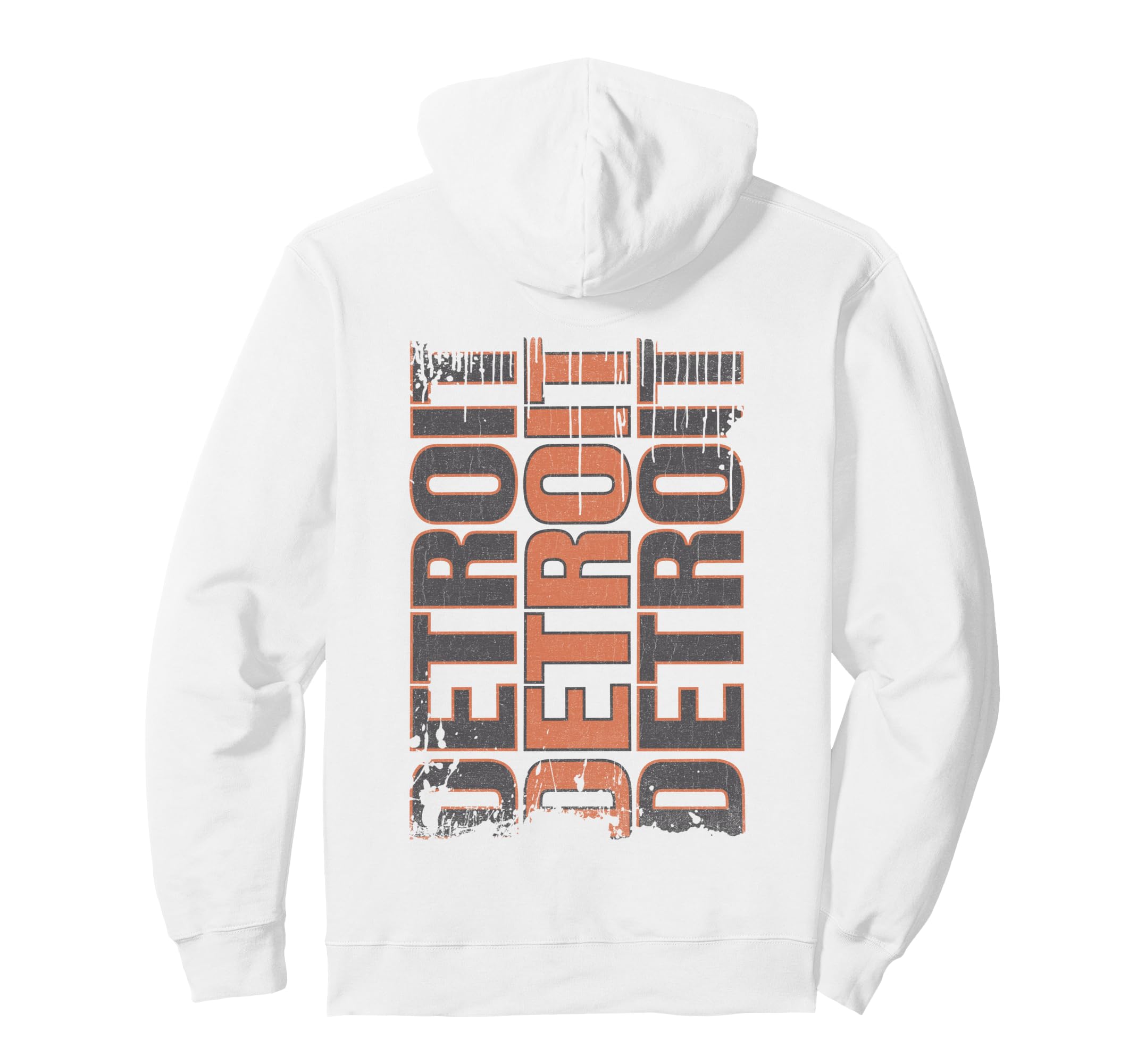Detroit Home Turf Pride 70S Det City Hoodie - Graphic Print Men Women - T-Shirt, Sweatshirt, Hoodie