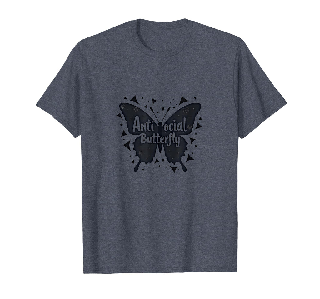 Antisocial Butterfly Ew People T-Shirt - Trendy Graphic for Adults - T-Shirt, Sweatshirt, Hoodie